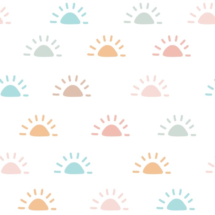 colorful suns wallpaper 2