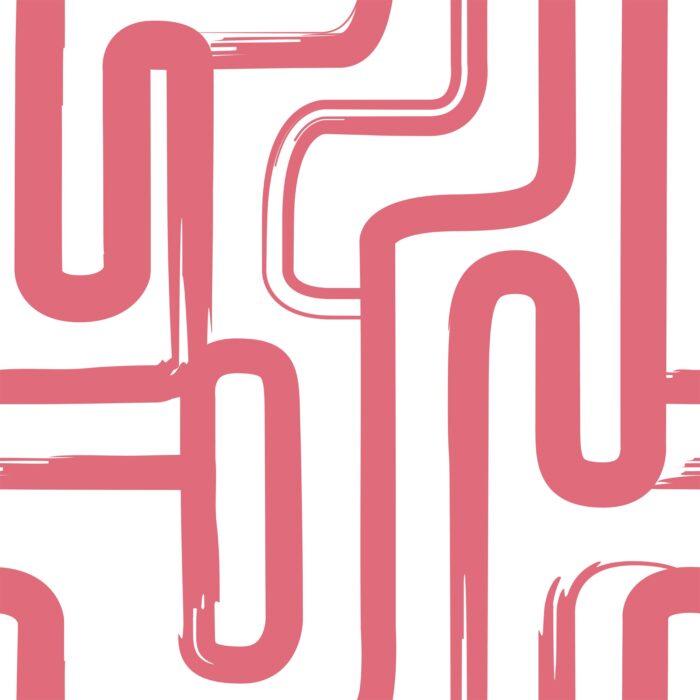 curved pink lines wallpaper