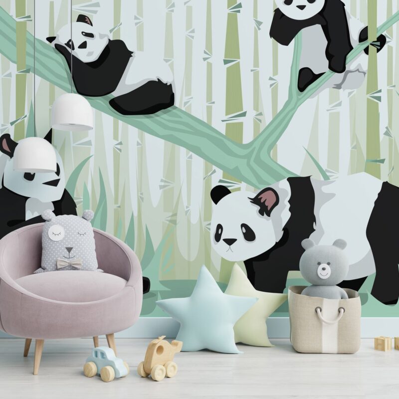 daily life of pandas wallpaper