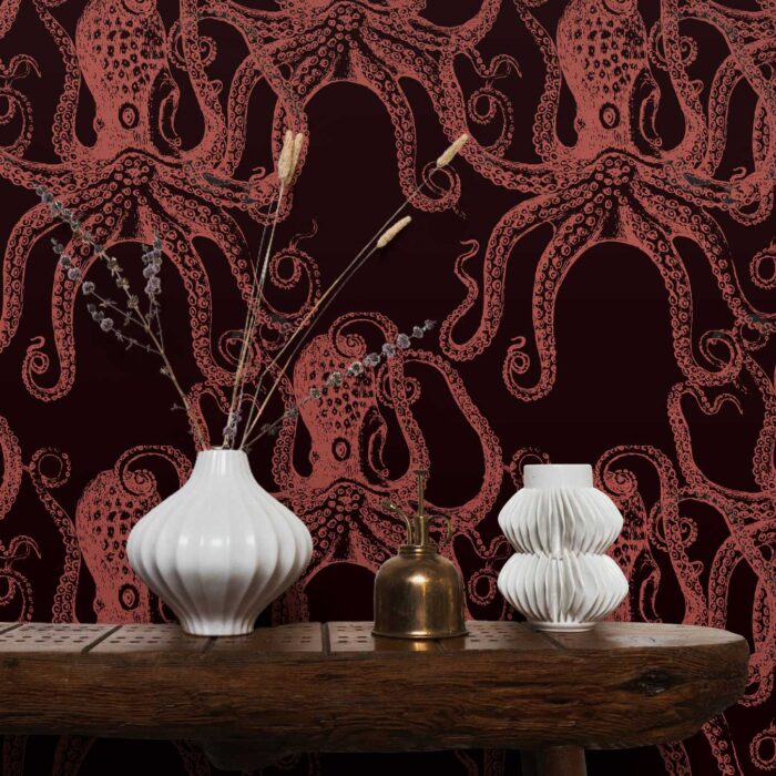 dark octopus wallpaper 3