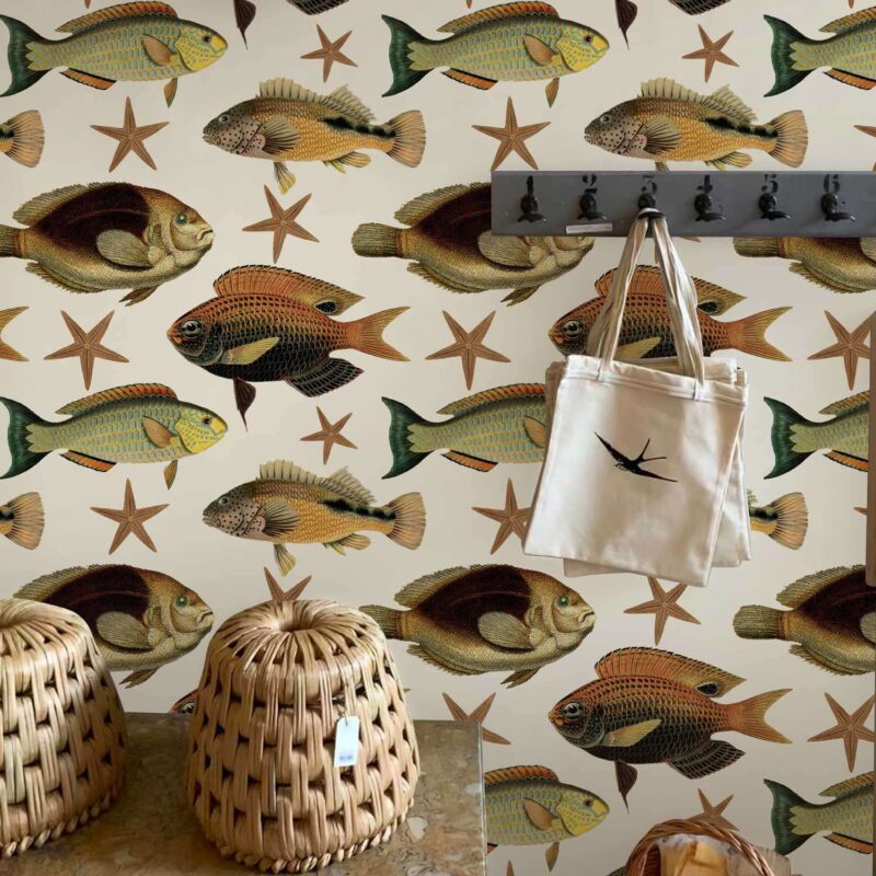 fish tale wallpaper