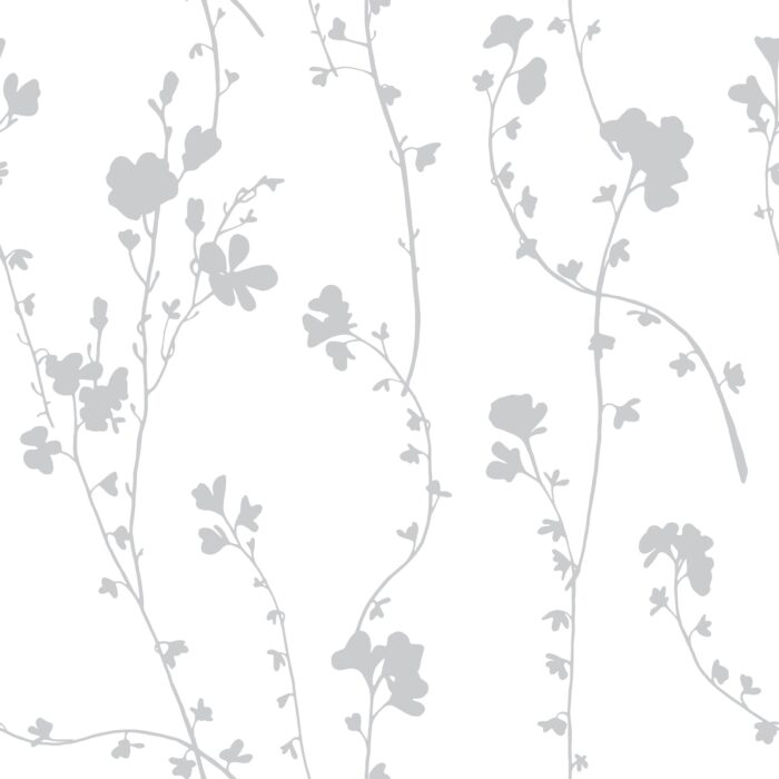 gray flowers wallpaper 2