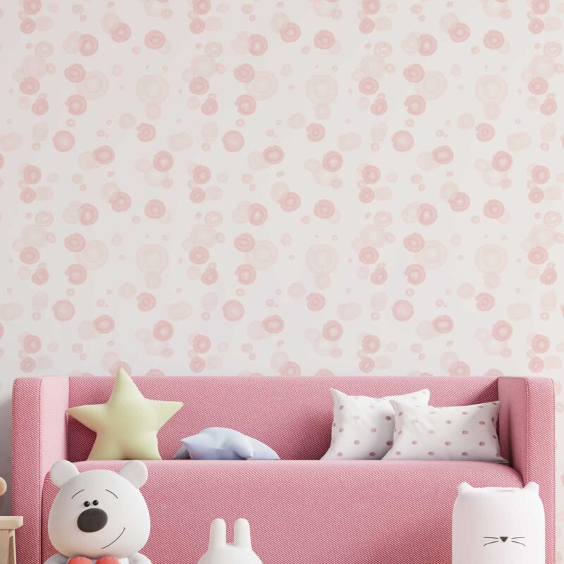 pink stains wallpaper