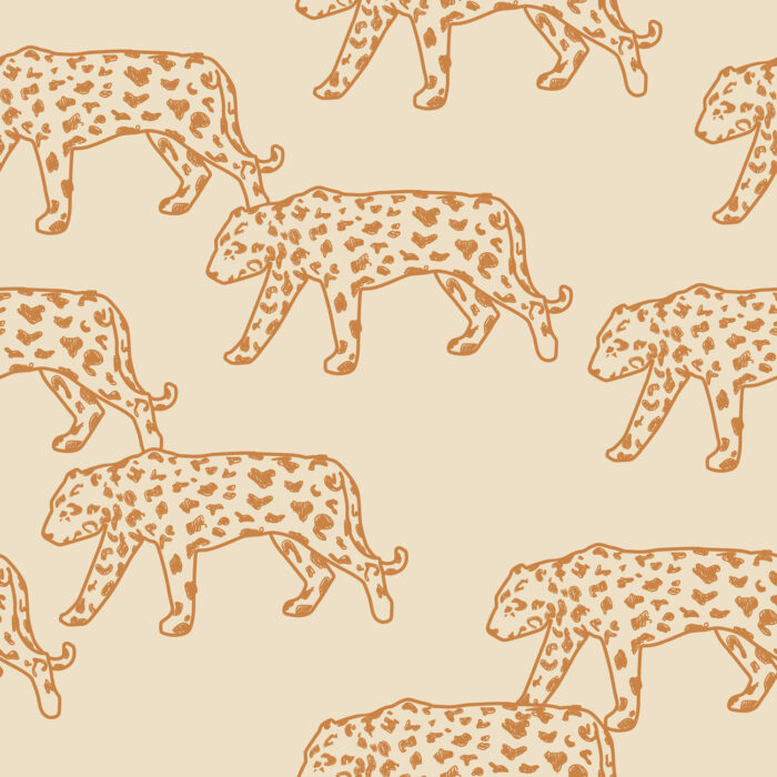 royal leopard wallpaper