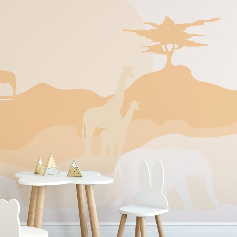 safari in smoke wallpaper
