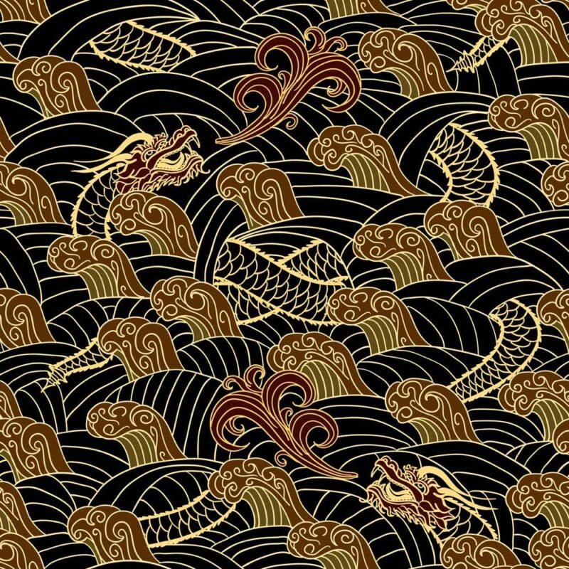 wavy patterns wallpaper 2