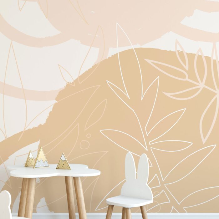 beige landscape wallpaper 3