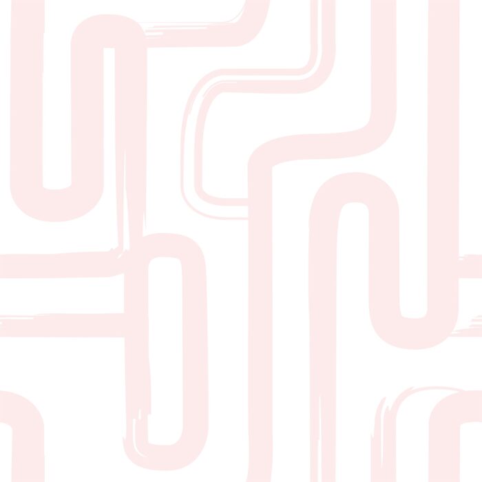 curved blush lines wallpaper