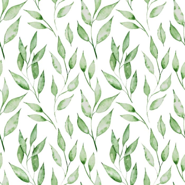 green foliage wallpaper