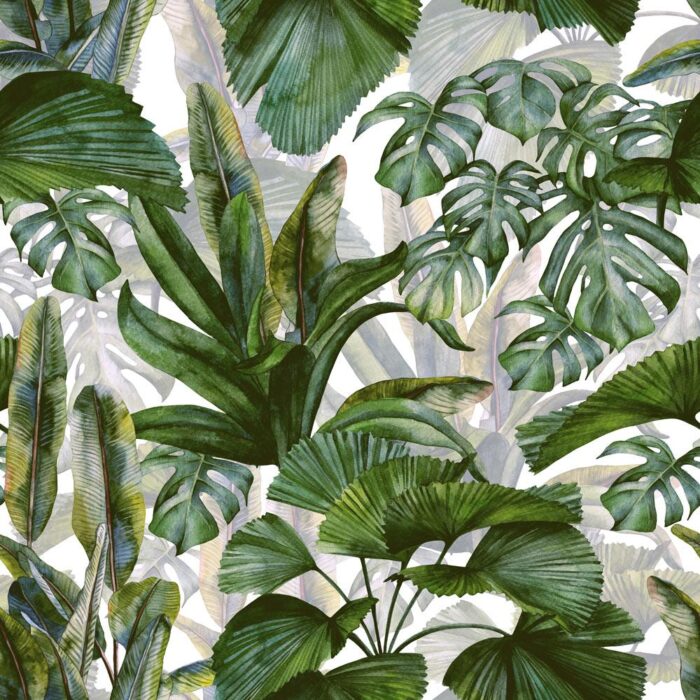 layered tropics wallpaper